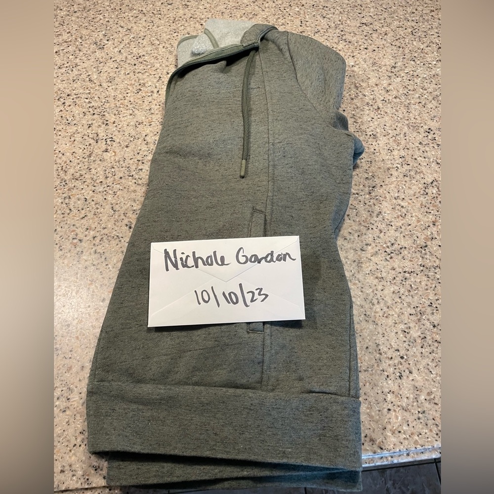 Figs Moss full zip hoodie sz large